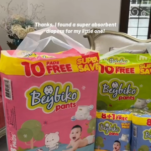 Beybiko Diapers Pants XXL (15KG & up) - 48+10 PCS FREE