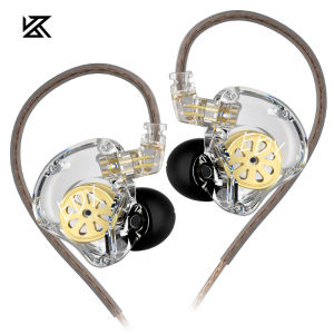Original KZ EDX Lite IEM Monitor Headphones Hifi Heavy Bass Music In Ear Wired Earphones Sport Gaming Noise Cancelling Headsets