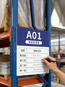 RUIKELAIXIANG | Inventory Record Board With Positioning Classification Retrieval Function
