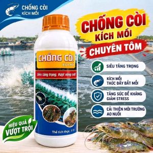 Chống Còi Kích Mồi 1L – Hỗ Trợ Tăng Trọng Kích Thích Bắt Mồi Bổ Sung Đạm Canxi & Acid Amin Cho Cá Tôm Ếch Lươn