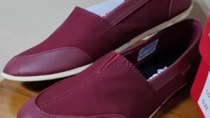 Sepatu slip on wanita kikers import flat shoes kasual loafers cewek kerja kuliah jalan santai keren