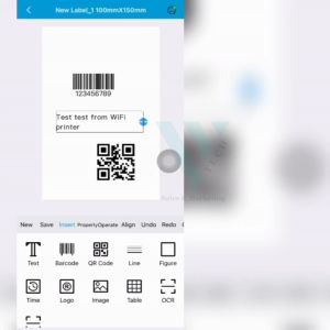 Winpal WP300A 4 inch Direct Thermal Transfer Printer