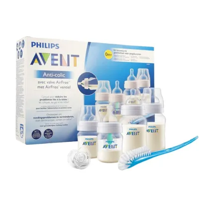 PHILIPS AVENT Anti-Colic with AirFree Vent Gift Set (Newborn starter gift set)