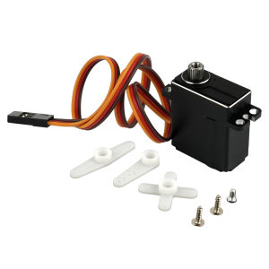 11KG Digital Servo 4.8-8.4V Micro Servo Coreless Motor 180/270/360 Degrees for 1:24 SCX24 SCX10.3 Model Aircraft Helicopter Tail