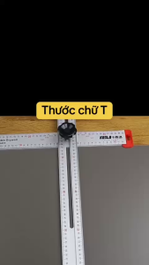 Thước Đo Góc Hình Chữ T Đa Năng Có Định Vị Lỗ Khoan Ke Góc Cân Bằng Thủy Lực Độ Dài Thước 60cm và 120cm Dùng Cho Thợ Mộc Xây Dựng Chất Lượng Cao