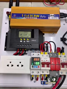 มาใหม่ชุดนอนนาโซล่าเซลล์ ชุดผลิตไฟฟ้า วัตต์เต็ม งบประหยัด ระบบoffgrid ง่ายๆ ติดเองได้เลย