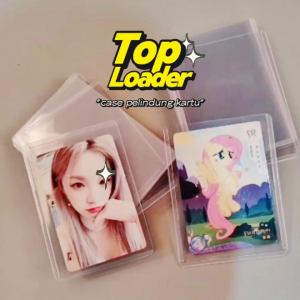 [COD] NANVAN NVN-TPL01 TOPLOADER CASE TEMPAT PELINDUNG KARTU - ANTI GORES UNTUK FOTO KOLEKSI / ID CARD CLEAR PREMIUM [ ISI 20PCS ]
