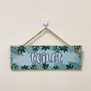 TENNESY HIASAN DINDING GANTUNGAN TALI PINTU TROPICAL LEAF DAUN 30x10CM PAJANGAN KAYU DEKORASI DINDING DEKORASI KAMAR TIDUR RUMAH WELCOME LAUNDRY TOILET KITCHEN ASSALAMUALAIKUM