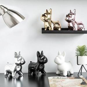 Creative Cute Bulldog Decorative Money Box