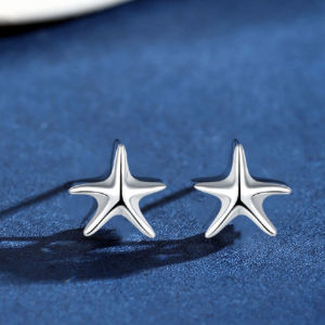 Elegant Pure Silver Earrings Womens Christmas Gift Fashionable Korean Style Miniature Dangle Jewelry Ear Decorations