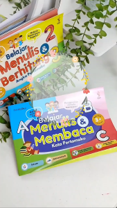 (Isi 2 Buku )Paket Buku Anak Belajar Dan Menulis Angka Belajar Dan Mmebaca Kata Pertamaku By Tim Redaksi Ranah Buku