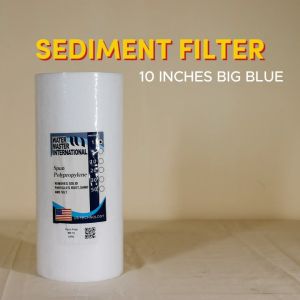 Water Filter 10" Big Blue Sediment Filter 5 Micron Filter Replacement Improving Water Quality and Clarity