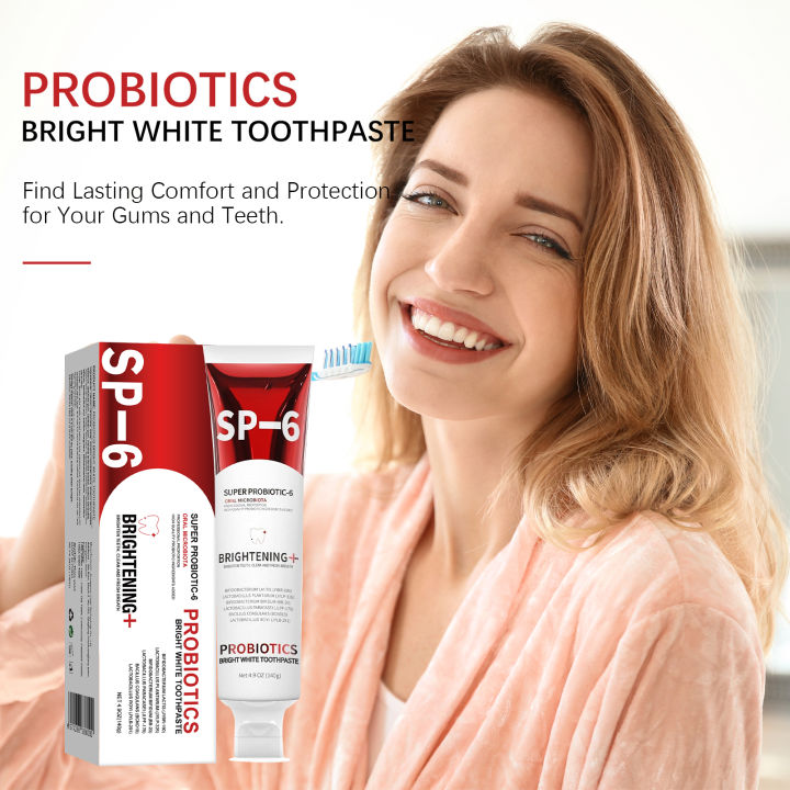 140g SP-6 Probiotic Toothpaste Whitening Tooth Remove Plaque Prevent ...