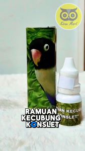 Kicau Mart Vitamin Ramuan Kecubung Konslet Merek Sempati Obat Penggacor Burung Lovebird Formula Racikan Spontan Ngekek Panjang Fighter Juara Lomba RKCBUNG