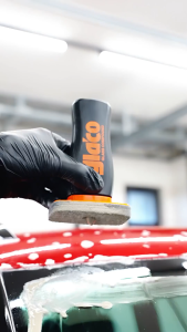 แปรงทําความสะอาดฟิล์มน้ํามันกระจกรถยนต์ ขจัดคราบอย่างแรง มองเห็นชัดเจน เช็ดฟองน้ําหน้าต่างมัลติฟังก์ชั่น