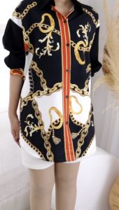 JL Kemeja Jumbo Import Cantik Bahan Halus dan Adem DG1040