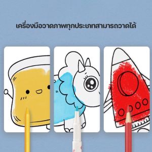 JoyToys COD3 เมตร โปสเตอร์ระบายสียักษ์ ภาพระบายสี ยักษ์ กระดาษระบายสีแผ่นใหญ่ การออกกำลังกายความรู้สึกสี ลวดลายน่ารัก