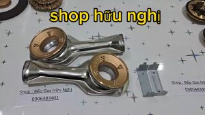 [HCM]Combo 2 điếu bếp gas mâm  chia lửa đầu đốt sen đồng nhập khẩu 43-78mm ( trắng )