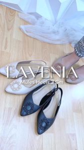 PATRIS Lavenia Mules Wanita Heels / Hak 3 Cm