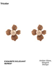 3COLOUR·S | Vintage Loose Sweet Cool Atmosphere Enhancing Earrings