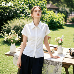 puella | French Style Black Pleated Belted Slimming Shirt