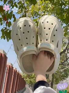 BRONSKI Korean Flat Sandals For Women Violin Dog Cartoon Slippers For Women Thick Sole 4CM