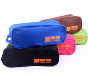 Foldable Shoe Bag Waterproof Shoes Organizer Slippers Organiser Pouch (Max Shoe Length 300mm)