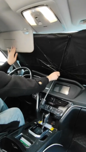 🔥สไตล์ฮอต🔥บังแดด รถยนต์ บังแดดหน้ารถ ร่มกันแดดในรถ ม่านบังแดด ที่บังแดดในรถยนต์ ที่บังแดดรถ ร่มกันแดดในรถ uv