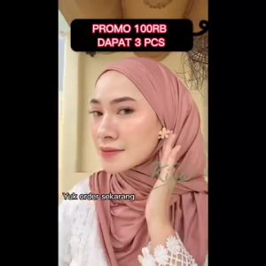Hijab Instan Segitiga Bahan Jersey Premium | Jilbab Kerudung