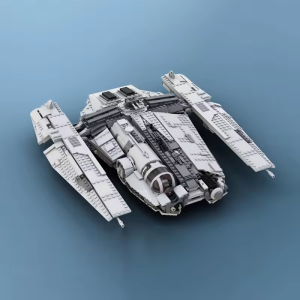 1730PCS Space War Fondor Haulcraft Building Blocks Movie Military Technical Modular Aircraft Assembly Model Bricks Adults Gift