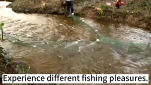 Extra Large Entrance Fishing Net Easy Storage Great For Catching Fish And Shrimp Non-absorbent Float Foldable River