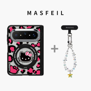 MASFEIL | Magnetic Stand Pink Leopard Full Protection Shockproof Case for Huawei PuraXMax