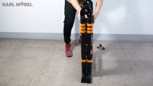 3.7M Double Sided Telescopic Ladder Extendable Foldable Portable Multifunction Multipurpose Tangga Lipat Heavy Duty