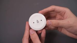 MOES | &zwnjMOES Tuya ZigBee Water Leak Sensor - Smart Flood Detector APP Alerts Remote Monitoring for Home Pipe Protection&zwnj