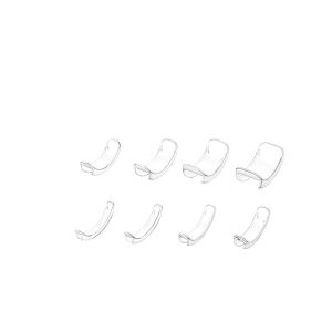 Upgrade 8pcs Ring Size Adjuster Transparent Inner Ring Size For Big Size Rings Invisible Ring Fixed Tightener Reducer Resizing