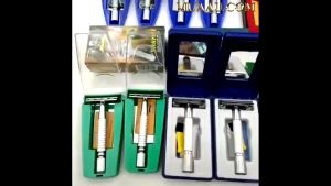 Dao Cạo Râu 2 Lưỡi Kèm Hộp Cao Cấp Tặng Kèm 1 Lưỡi Lam 1 Cọ Vệ Sinh Hộp Có Gương Tiện Dụng An Toàn Với Người Dùng