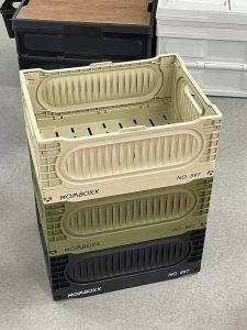 Industrial Style Foldable Storage Box Car Trunk Outdoor Camping Organizer Box Household Vehicle Mounted Storage Container