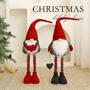 Đồ Trang Trí Giáng Sinh Bằng Vải Người Già Mùa Đông Cừu Treo Đồ Trang Trí Cây Thông Đồ Trang Trí Không Khí Lễ Hội