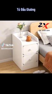 2X Decor - Tủ Đầu Giường Cỡ Nhỏ Thiết Kế Đơn Giản Hiện Đại Sang Trọng - 2X048