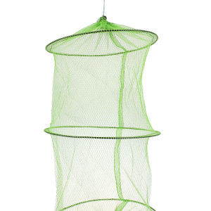 Simple Small Fish Guard Nylon Cloth 3 Layers Small Mesh Cloth Bag Net Bag Round Outdoor Foldable Cast Net