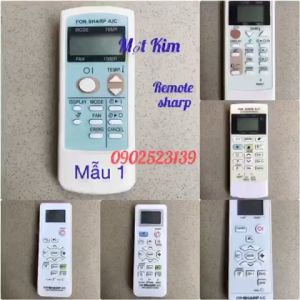 Remote máy lạnh điều khiển dùng cho máy lạnh SHARP ( đủ mẫu)