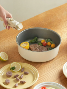 KIMS COOK | Non-Stick Flat Bottom Ceramic Frying Pan Set Oven & Dishwasher Safe