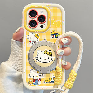 Katie Cat Plaid Design Phone Case for Apple 17 pro iPhone 15 pro Max Full Cover 14 New 13 High End 12 pro All Inclusive 11 Anti Fall XS Max Women 16 plus Trendy 17 Air Protective Cover Silicone Material Cute Cartoon Style