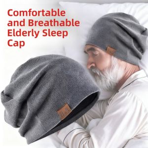 JIFANPAUL | Elderly Knitted Sleeping Night Cap