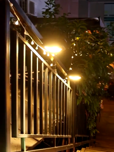 [พร้อมส่ง] ไฟโซล่าเซลล์ รุ่น Yx-528 แบบหนีบ มีระบบเซ็นเซอร์ มองเห็นคนเดินผ่าน ลูกปัดไฟ 6 ช่อง ไฟพลังงานแสงอาทิตย์