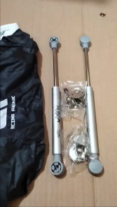 NEW VARIASI Paket promo 2 pcs hidrolik jok motor + Sarung jok standar RG/ pegas otomatis universal hidrolik huben 100 N-gas spring HUBEN