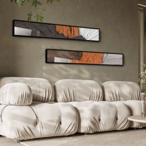YASISHA | Abstract Art High-end Wall Hanging Decor Narrow Long Horizontal
