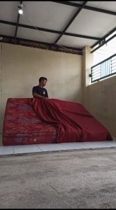 SPREI RESLETING TINGGI 30 CM BAHAN COTTON DISPERSE