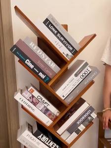 Space Saving Multi-layer Tree-shaped Bookshelf