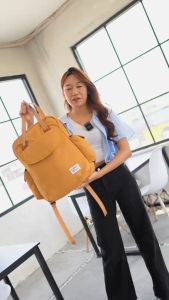 Tas Ransel Wanita Korea Kekinian Evernext Backpack Cally Waterproof Kuliah Kerja Sekolah Anti Air